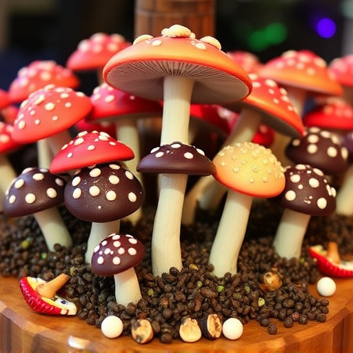 Psilocybin Magic Mushroom Chocolates Display