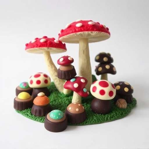 Psilocybin Magic Mushroom Chocolates Display