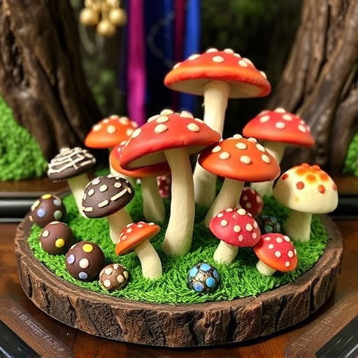 Psilocybin Magic Mushroom Chocolates Display