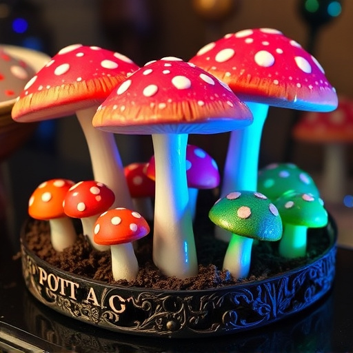 Psilocybin Magic Mushroom Chocolates Display