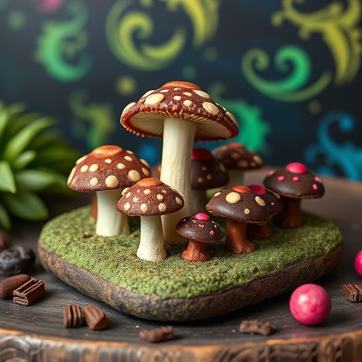 Psilocybin Magic Mushroom Chocolates Display