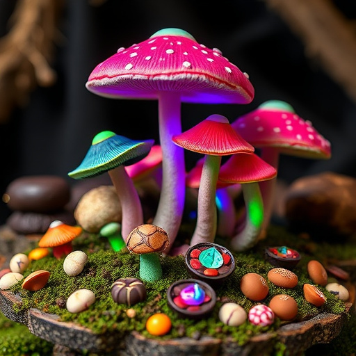 Psilocybin Magic Mushroom Chocolates Display