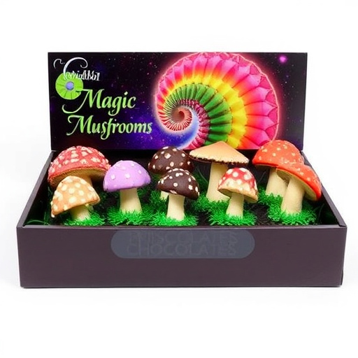 Psilocybin Magic Mushroom Chocolates Display