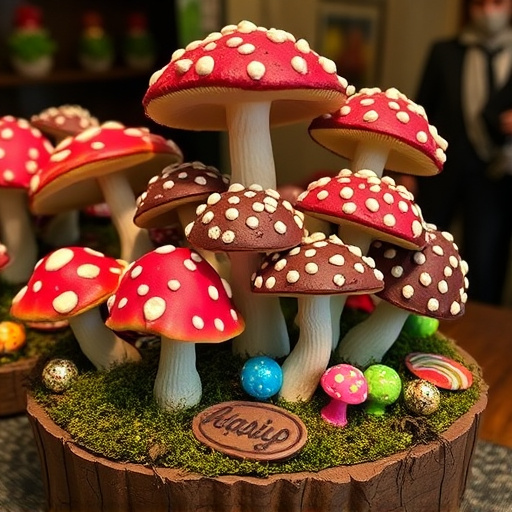 Psilocybin Magic Mushroom Chocolates Display