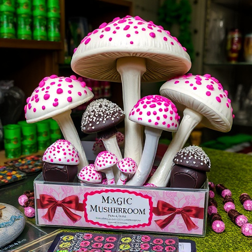 Psilocybin Magic Mushroom Chocolates Display