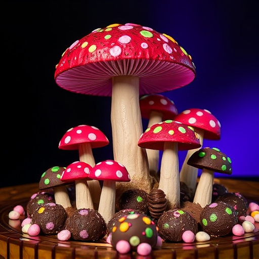 Psilocybin Magic Mushroom Chocolates Display