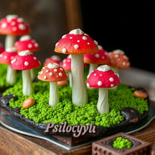 Psilocybin Magic Mushroom Chocolates Display