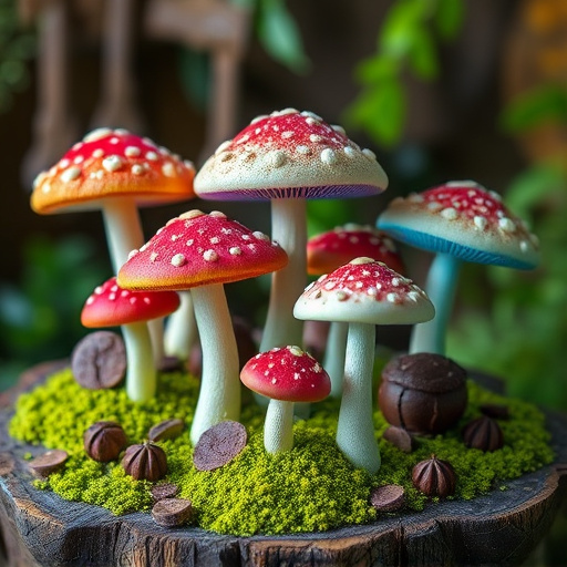 Psilocybin Magic Mushroom Chocolates Display