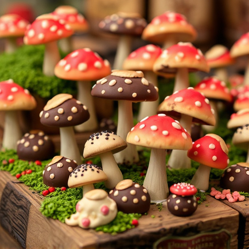 Psilocybin Magic Mushroom Chocolates Display