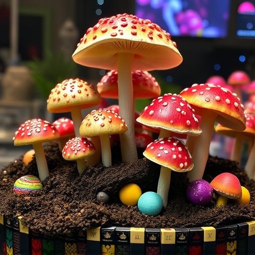Psilocybin Magic Mushroom Chocolates Display