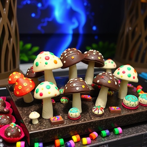 Psilocybin Magic Mushroom Chocolates Display