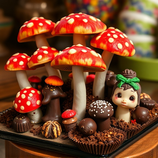 Psilocybin Magic Mushroom Chocolates Display