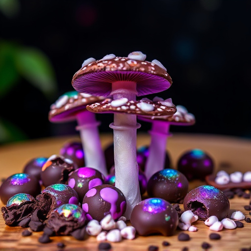 Psilocybin Magic Mushroom Chocolates Display
