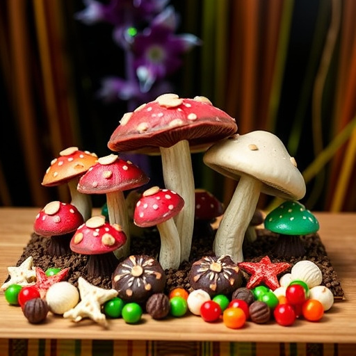Psilocybin Magic Mushroom Chocolates Display