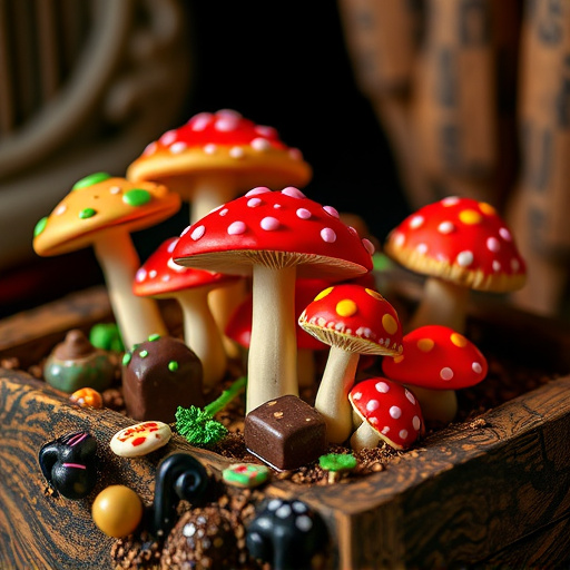 Psilocybin Magic Mushroom Chocolates Display