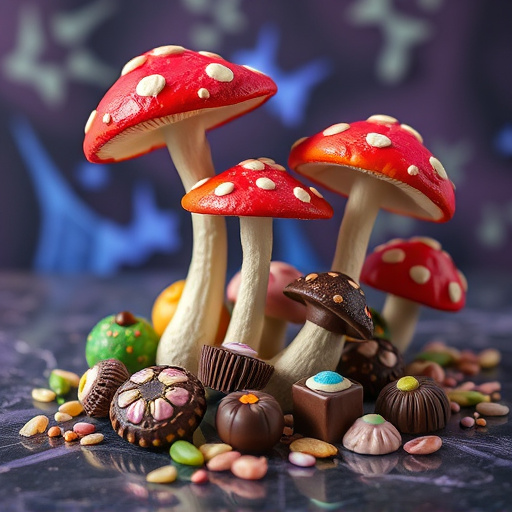 Psilocybin Magic Mushroom Chocolates Display