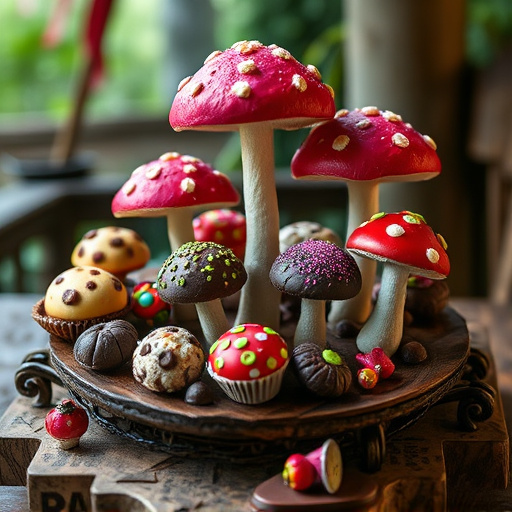 Psilocybin Magic Mushroom Chocolates Display