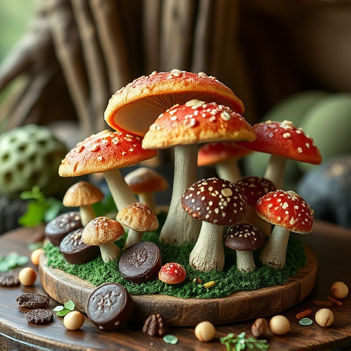 Psilocybin Magic Mushroom Chocolates Display