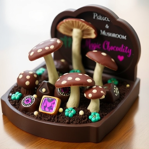 Psilocybin Magic Mushroom Chocolates Display