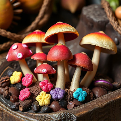 Psilocybin Magic Mushroom Chocolates Display