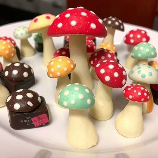Psilocybin Magic Mushroom Chocolates Display