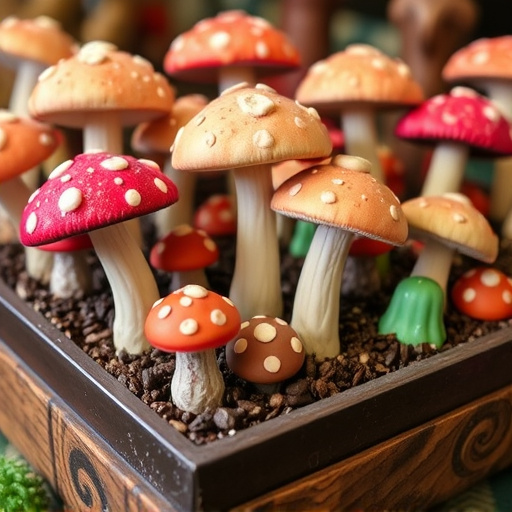 Psilocybin Magic Mushroom Chocolates Display