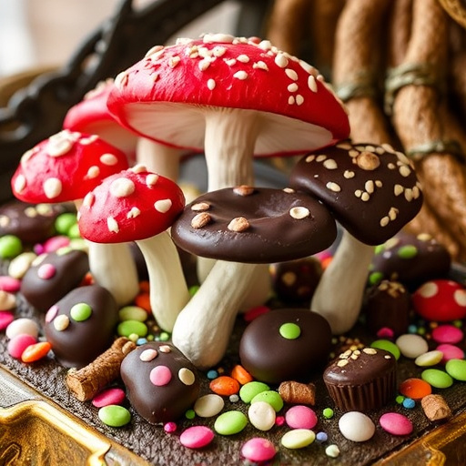 Psilocybin Magic Mushroom Chocolates Display