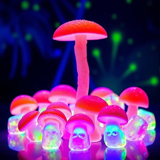 Psilocybin Magic Mushroom Gummies Display