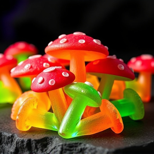 Psilocybin Magic Mushroom Gummies Display
