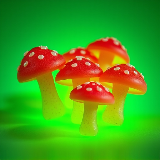 Psilocybin Magic Mushroom Gummies Display