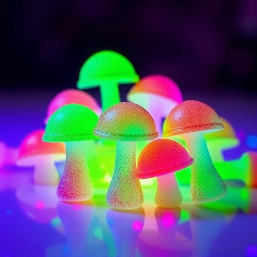 Psilocybin Magic Mushroom Gummies Display