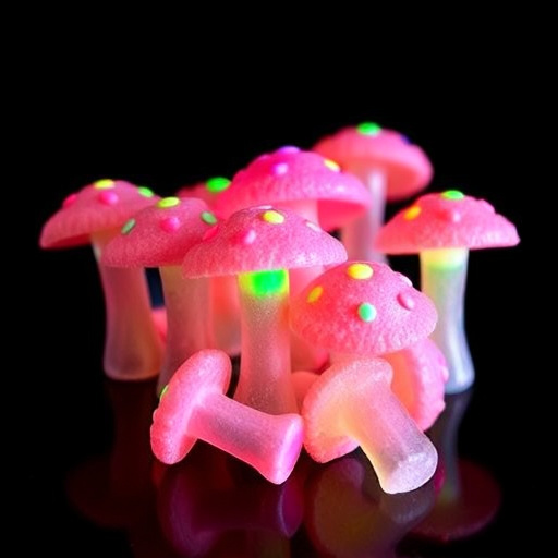 Psilocybin Magic Mushroom Gummies Display