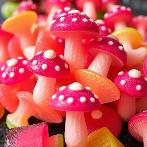 Psilocybin Magic Mushroom Gummies Display