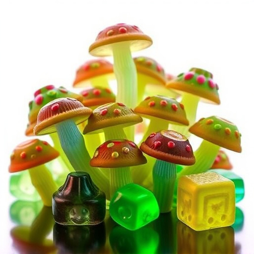 Psilocybin Magic Mushroom Gummies Display