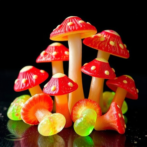 Psilocybin Magic Mushroom Gummies Display