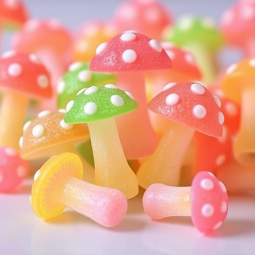 Psilocybin Magic Mushroom Gummies Display