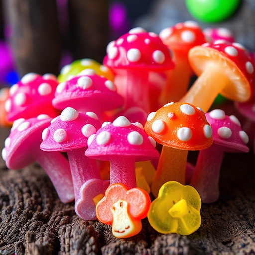 Psilocybin Magic Mushroom Gummies Display