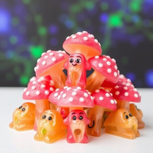 Psilocybin Magic Mushroom Gummies Display
