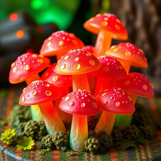 Psilocybin Magic Mushroom Gummies Display