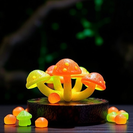Psilocybin Magic Mushroom Gummies Display