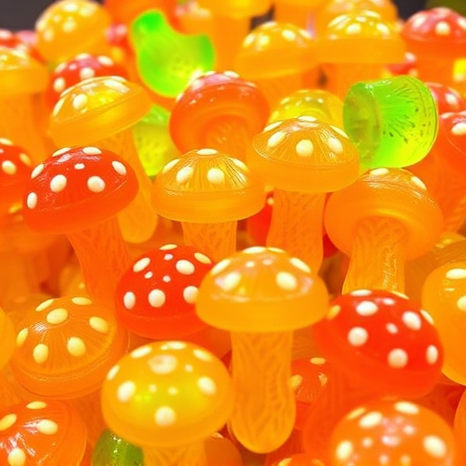 Psilocybin Magic Mushroom Gummies Display