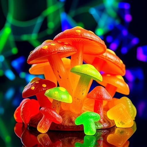 Psilocybin Magic Mushroom Gummies Display