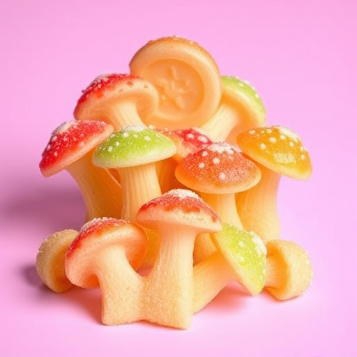 Psilocybin Magic Mushroom Gummies Display