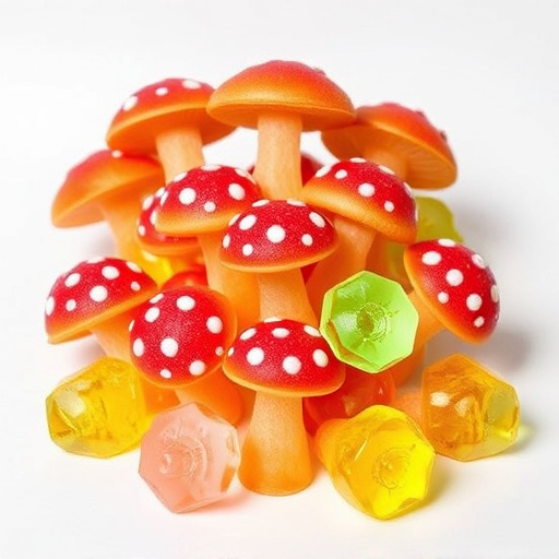 Psilocybin Magic Mushroom Gummies Display