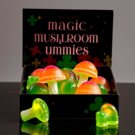Psilocybin Magic Mushroom Gummies Display
