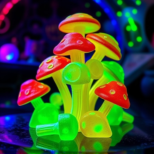 Psilocybin Magic Mushroom Gummies Display