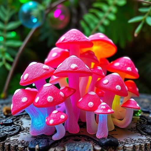 Psilocybin Magic Mushroom Gummies Display