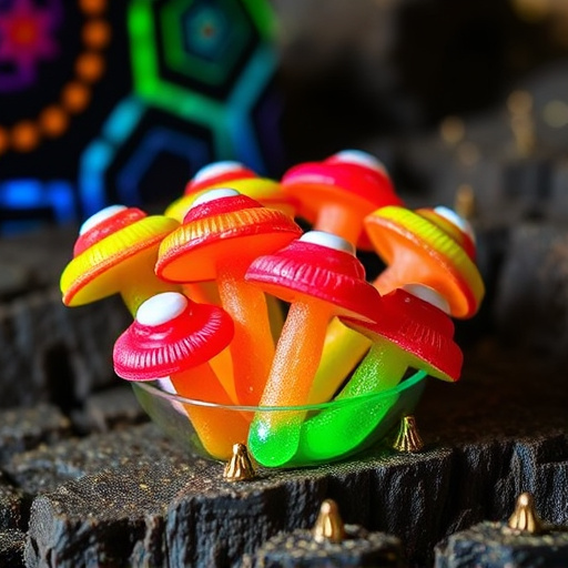 Psilocybin Magic Mushroom Gummies Display