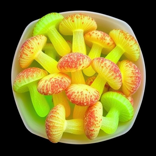 Psilocybin Magic Mushroom Gummies Display