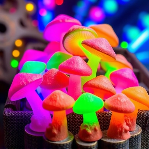 Psilocybin Magic Mushroom Gummies Display